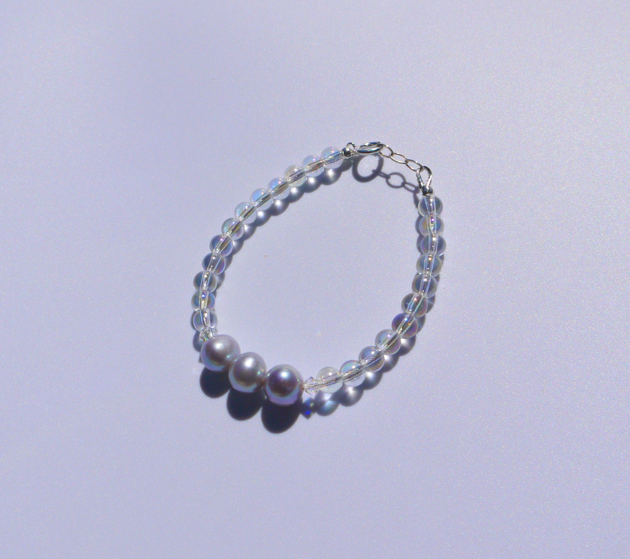 Affirmations Bracelet – Freshwater Pearl