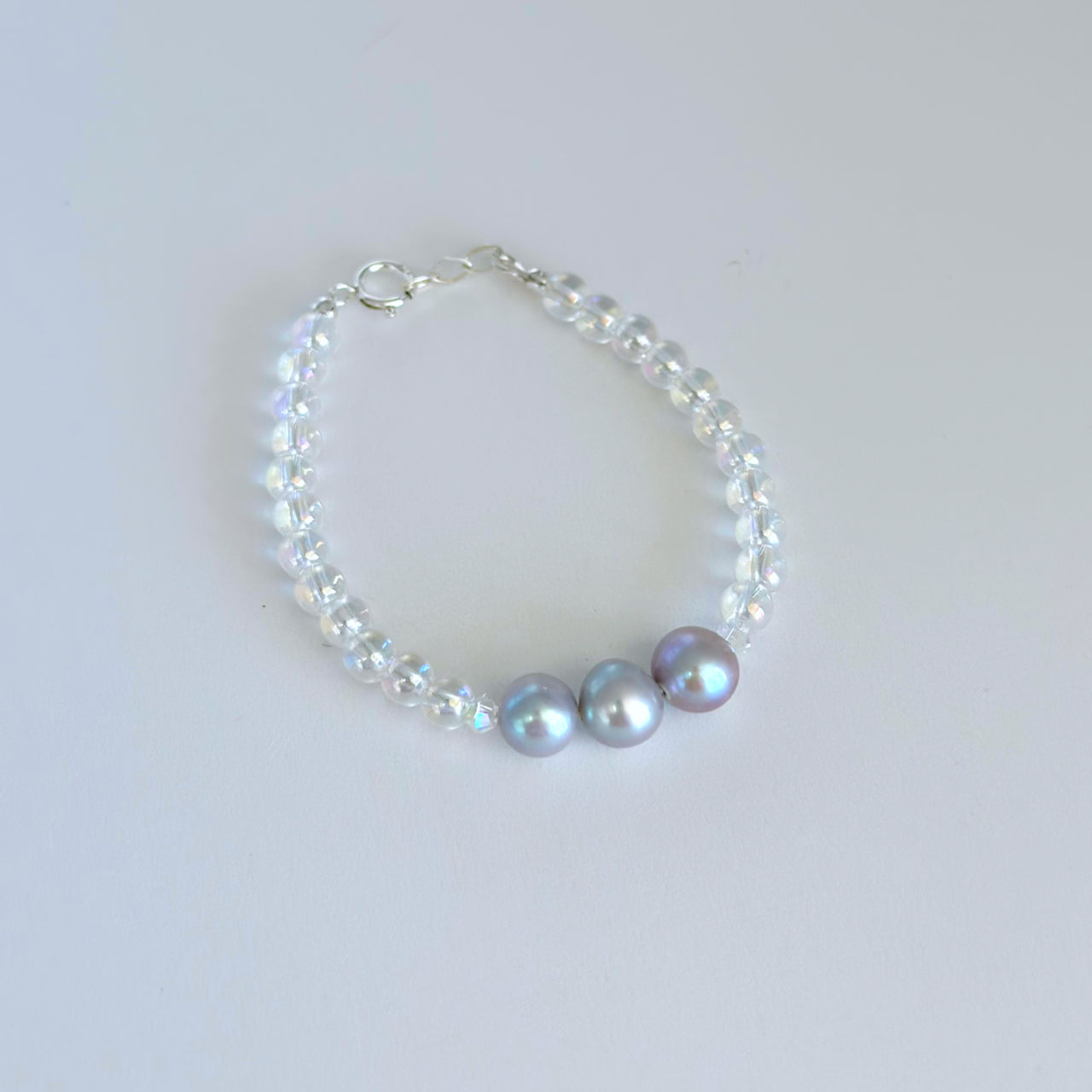 Affirmations Bracelet – Freshwater Pearl