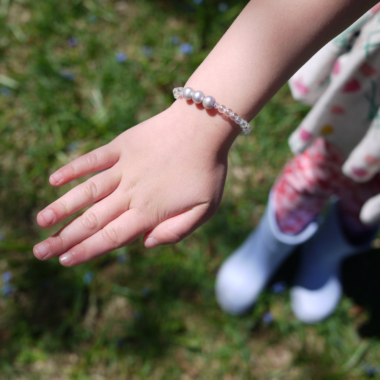 Affirmations Bracelet – Freshwater Pearl