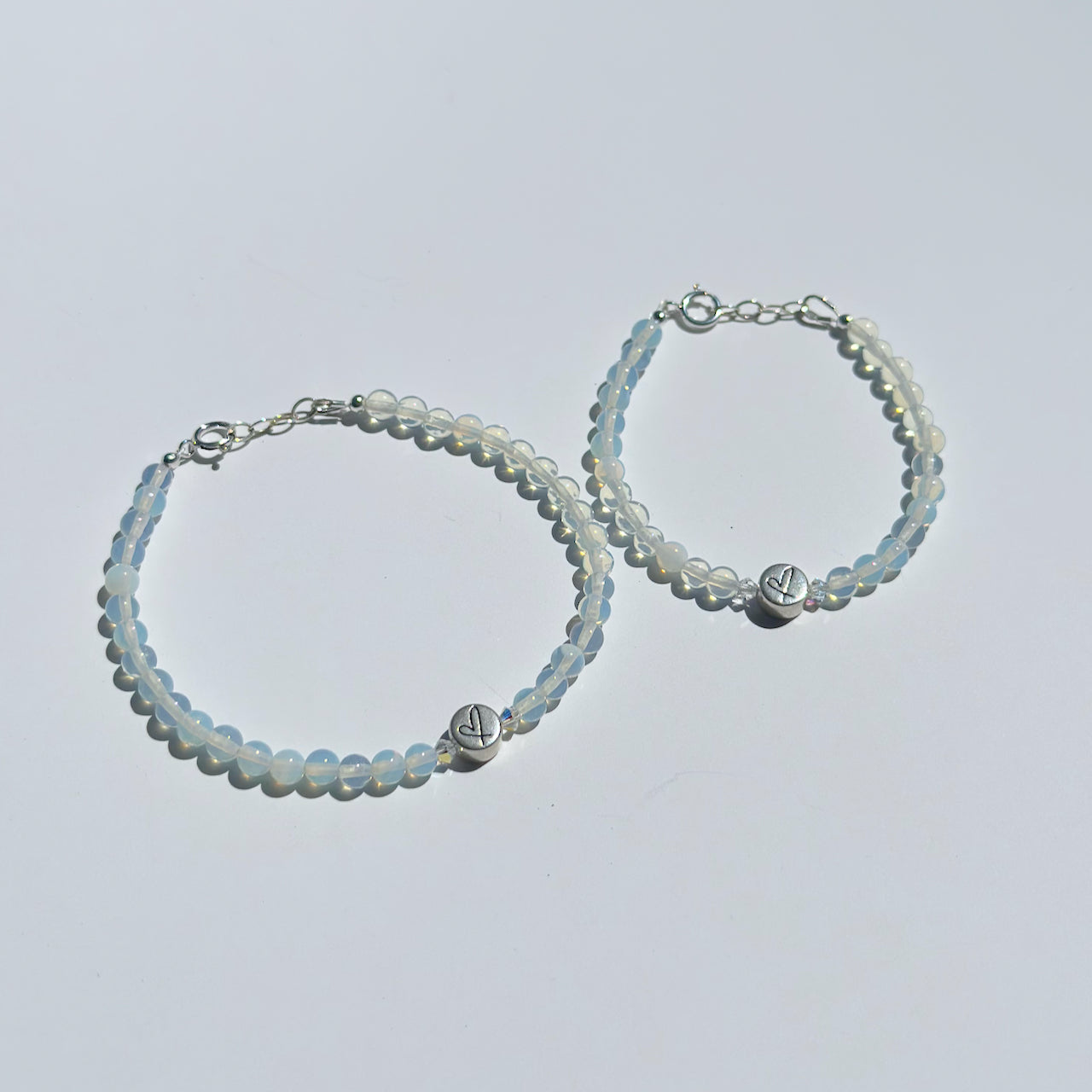 You + Me Pocket Hug Bracelet Set – Angel Aura Quartz