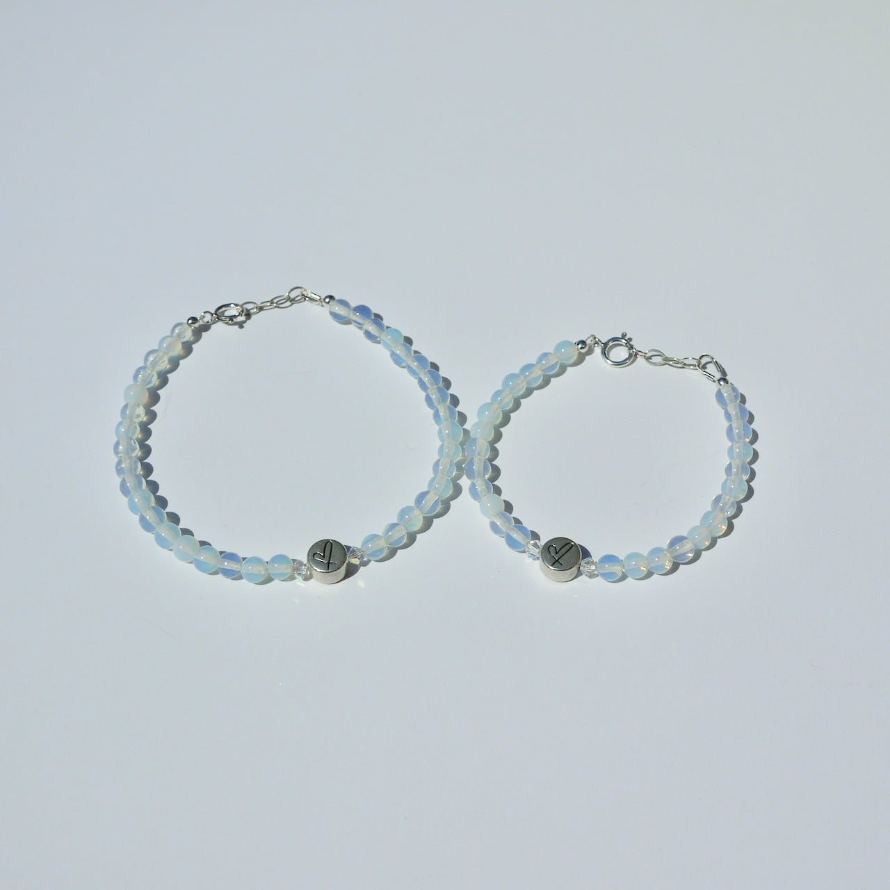 You + Me Pocket Hug Bracelet Set – Angel Aura Quartz