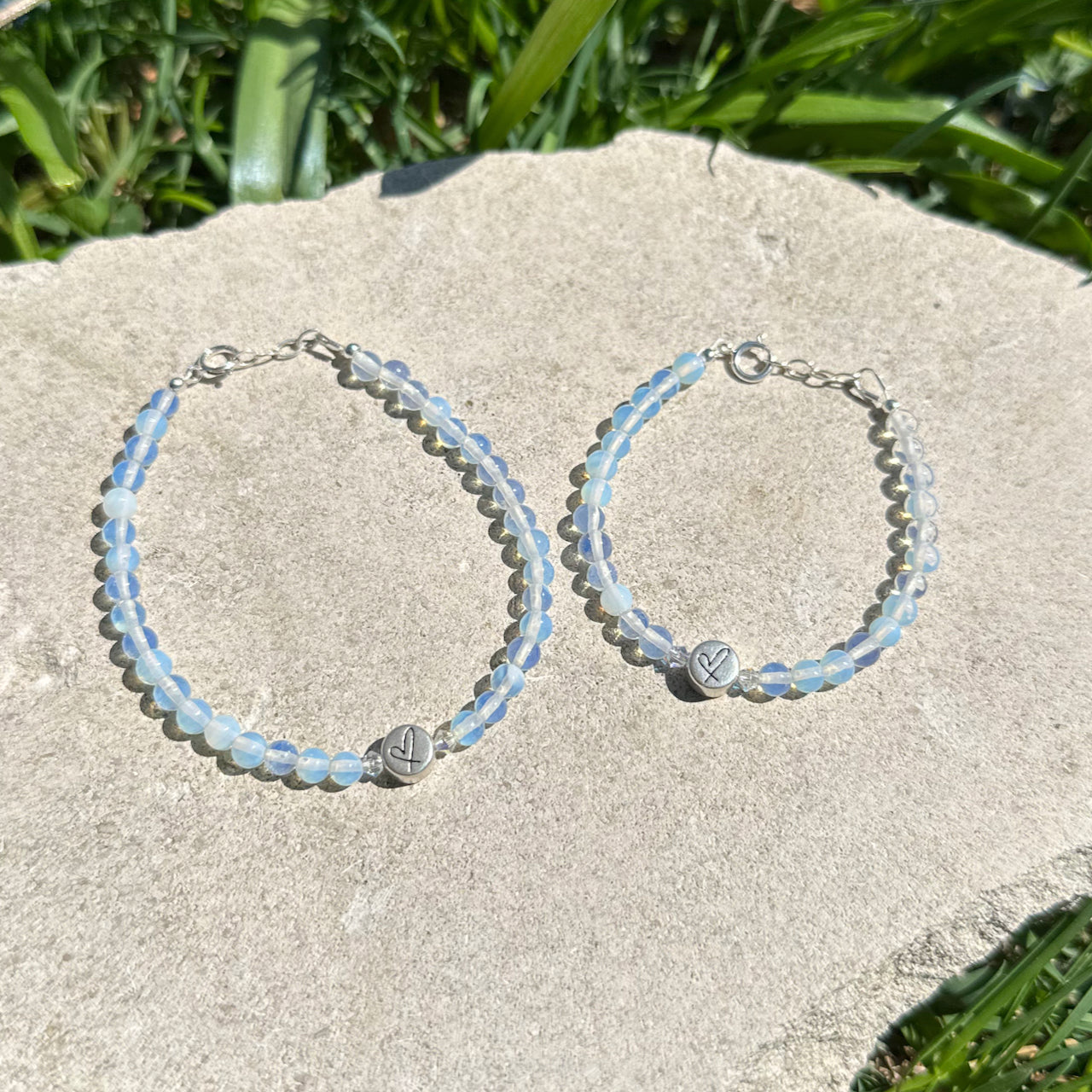 You + Me Pocket Hug Bracelet Set – Angel Aura Quartz
