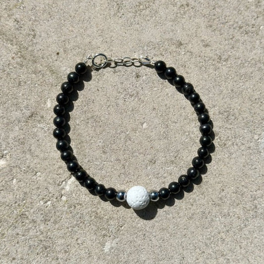 Scentimentals Bracelet – Shungite+Hematite