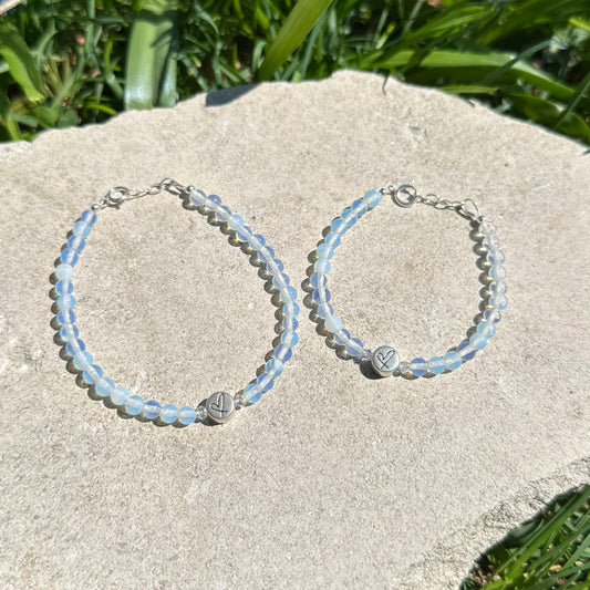 You + Me Pocket Hug Bracelet Set – Angel Aura Quartz